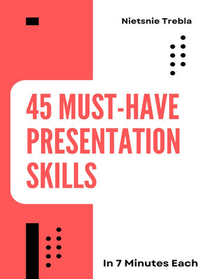 cover image of 45 Must-Have Presentation Skills in 7 Minutes Each